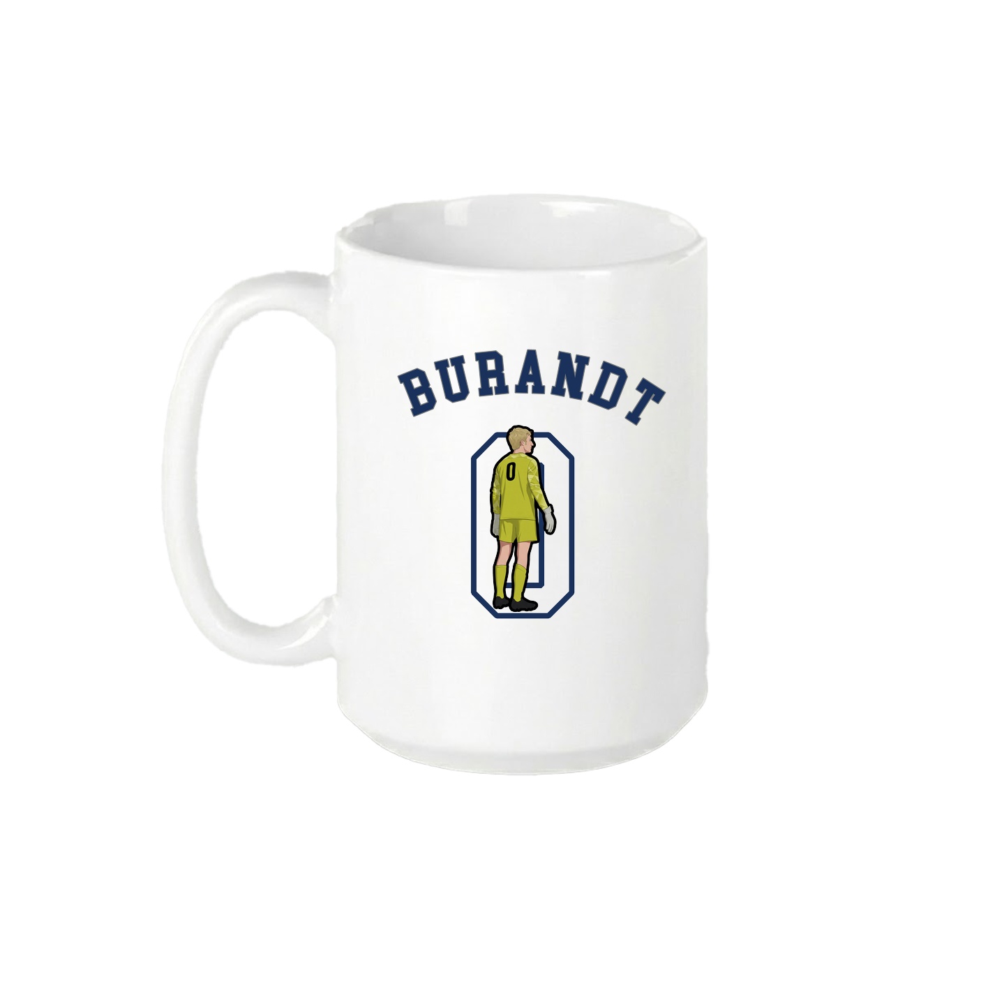 15oz Coffee Mug — Shirsey Arch in White