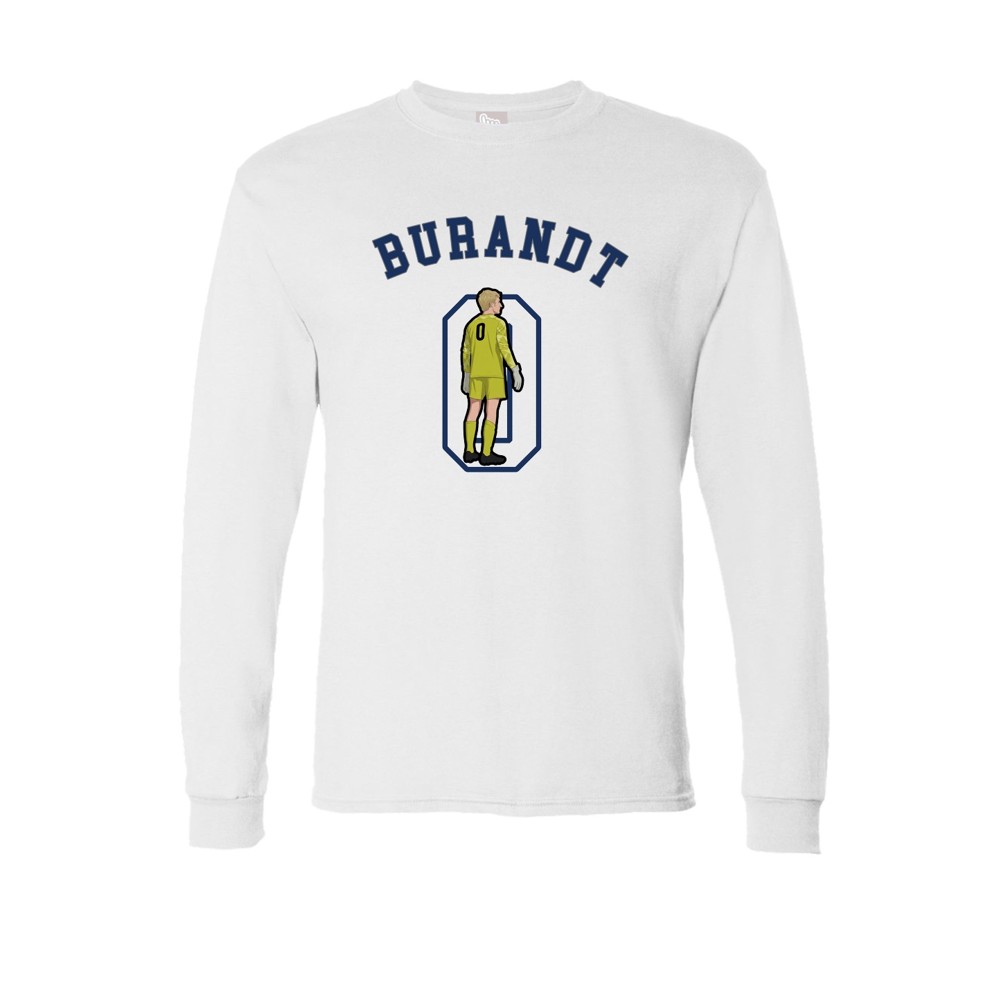 Long Sleeve Tee — Shirsey Arch in White