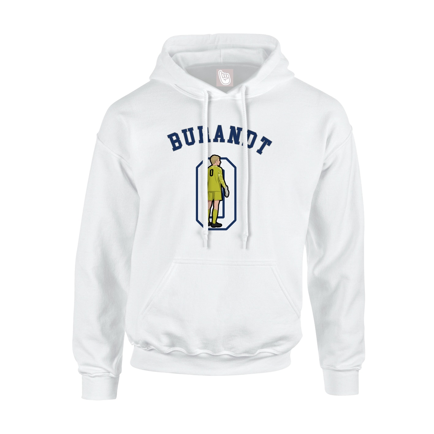Youth Hoodie — Shirsey Arch in White
