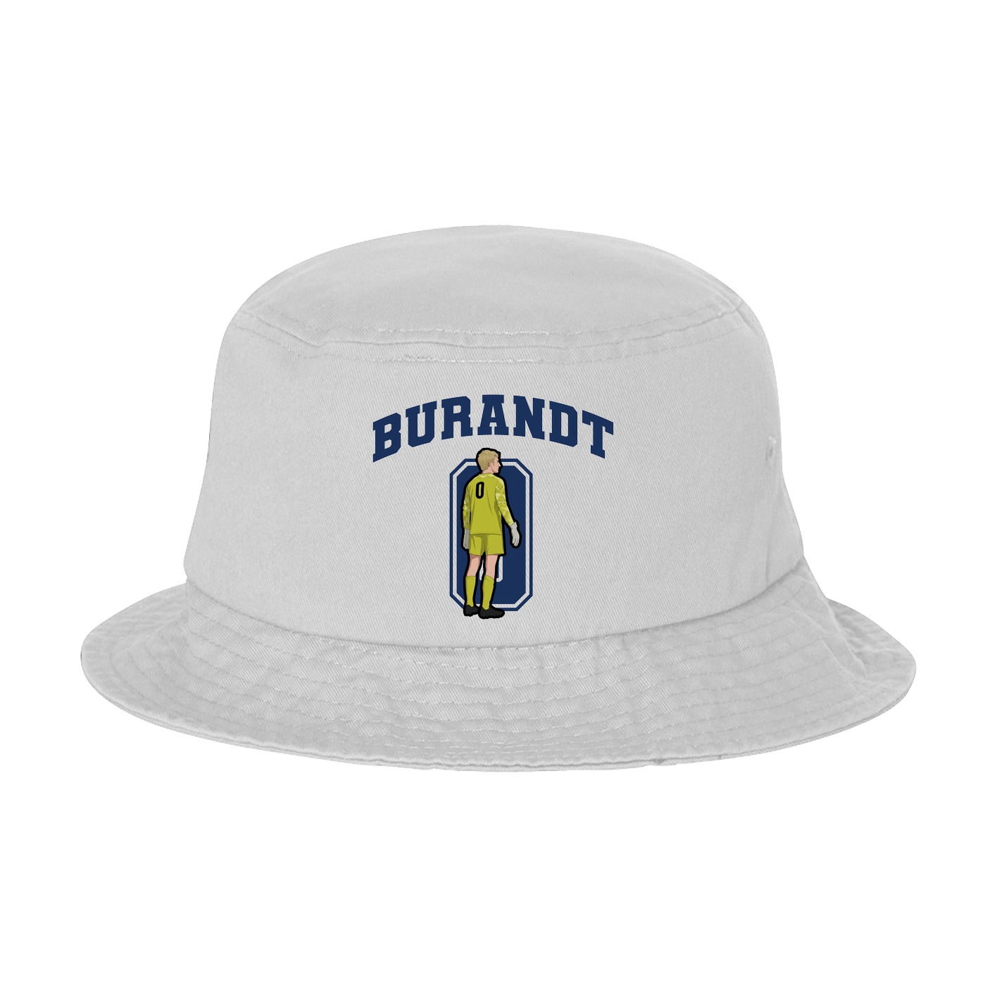 Bucket Cap — Number in White