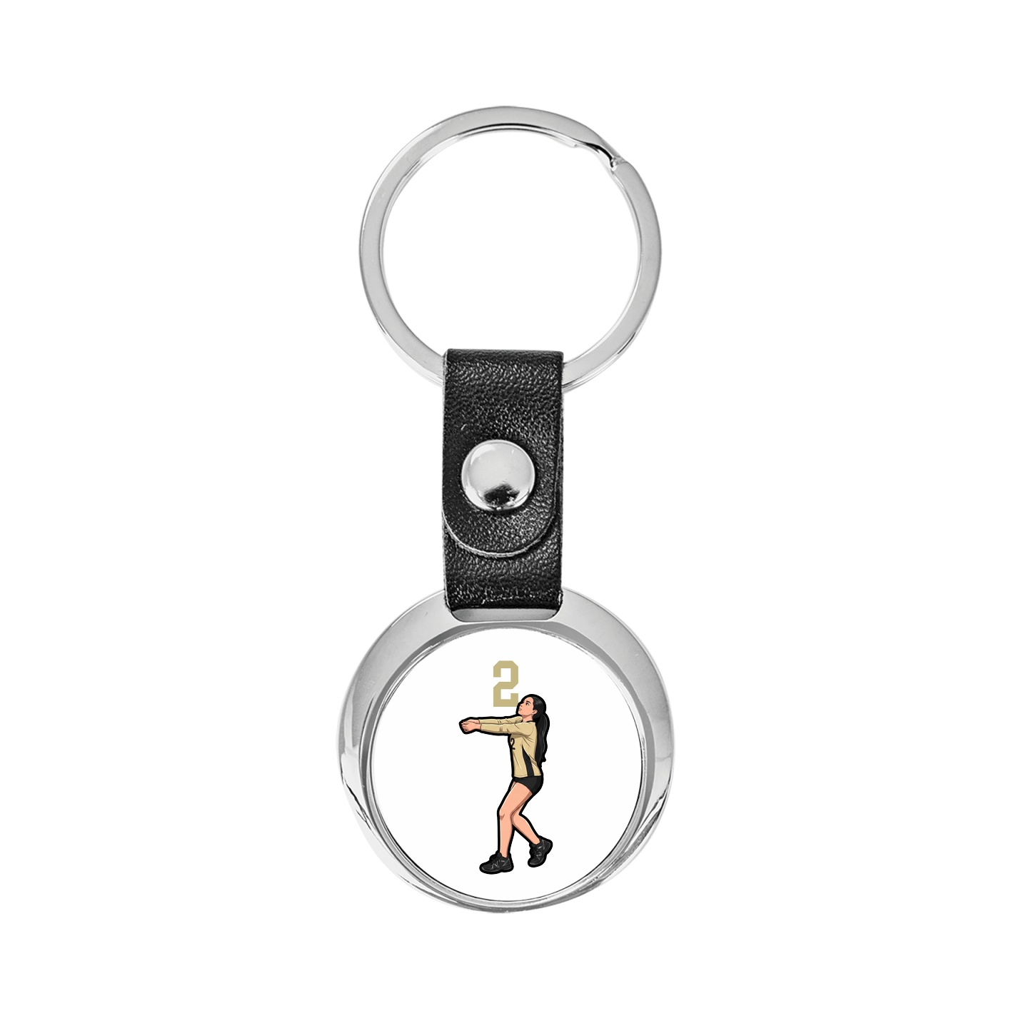 Key Chain — Number Top in Classic