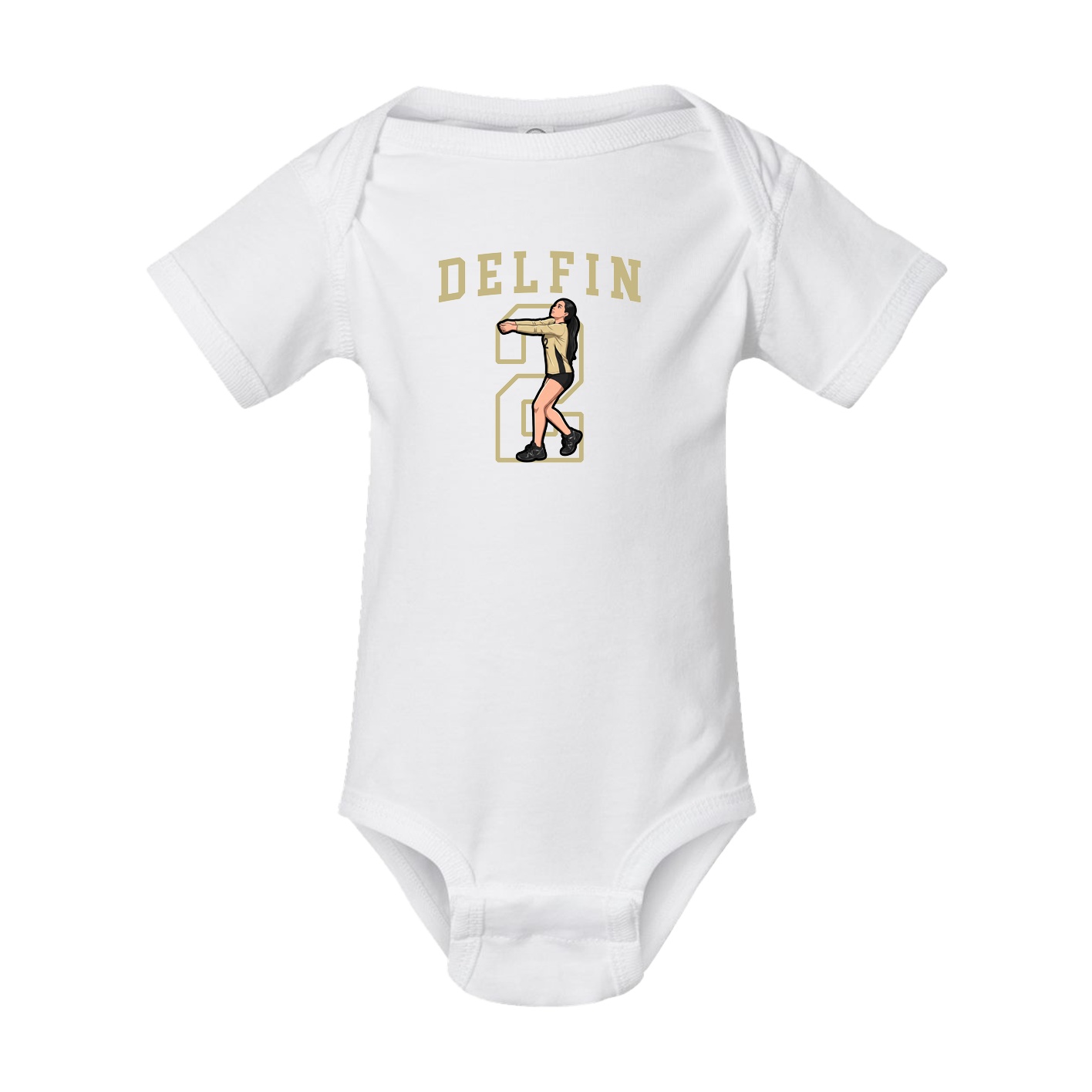 Baby Onesie — Shirsey in White