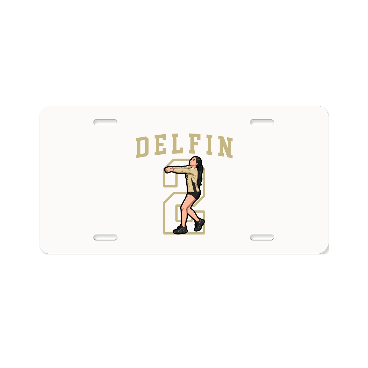 License Plate — Shirsey in Classic