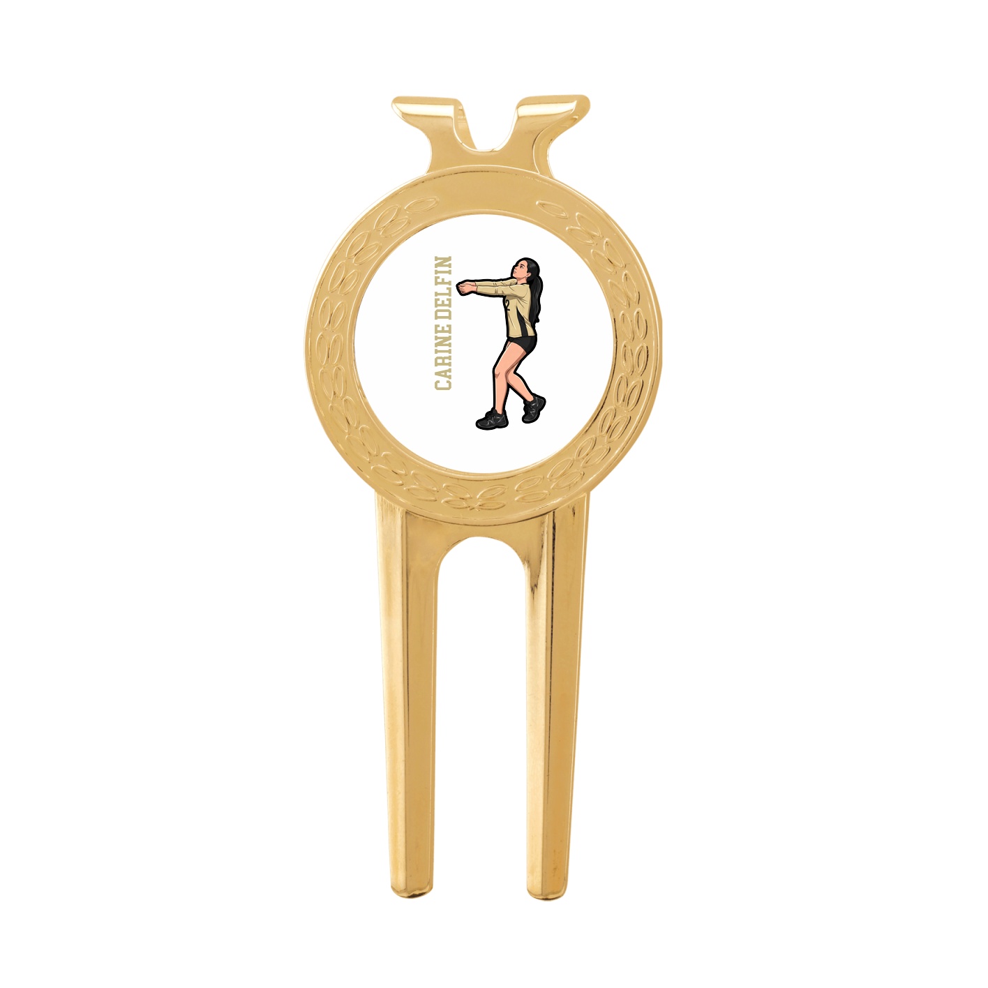 Divot Tool with Ball Marker — Name Vertical in Classic