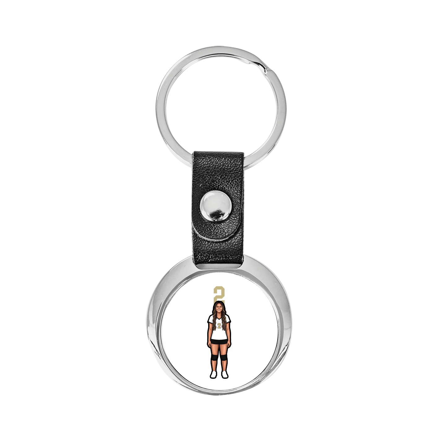 Key Chain — Number Top in Classic
