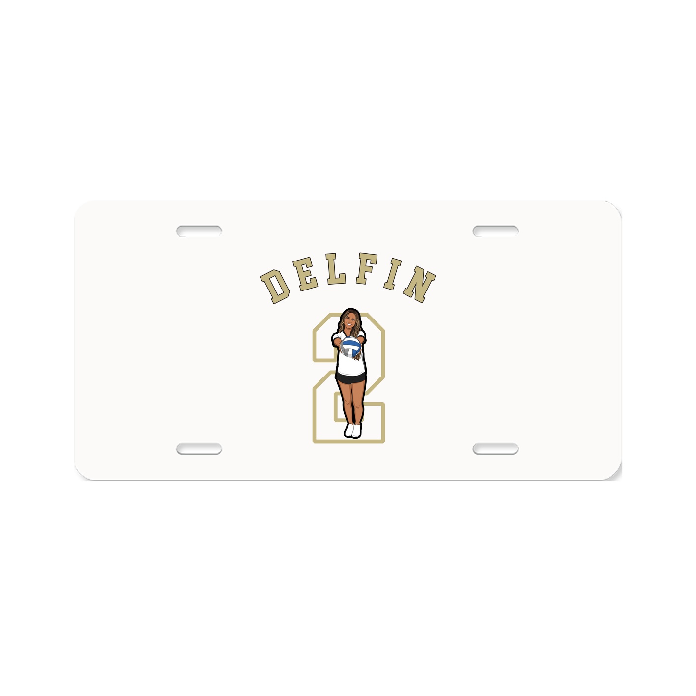 License Plate — Shirsey Arch in Classic