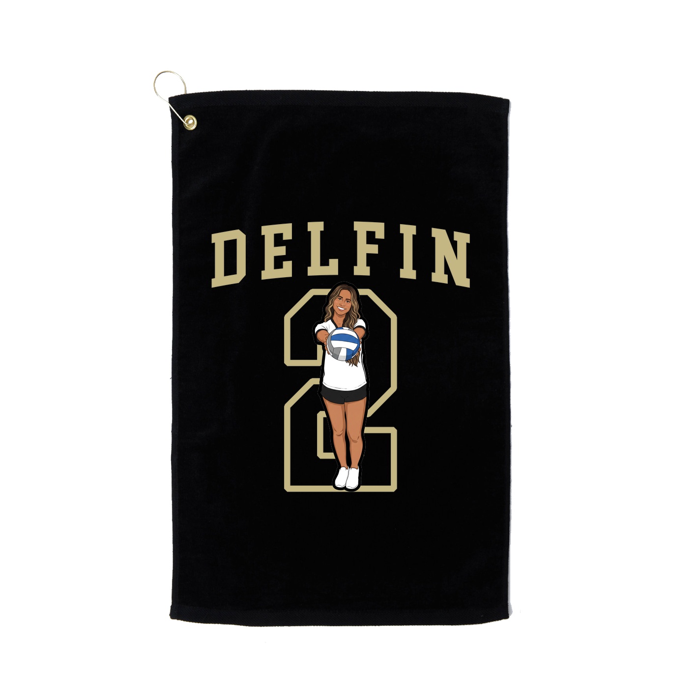 Golf Towel — Shirsey in Black