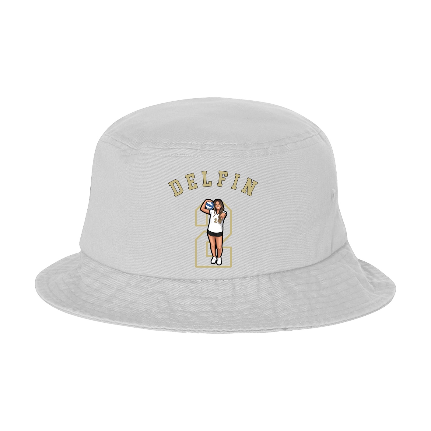Bucket Cap — Shirsey Arch in White