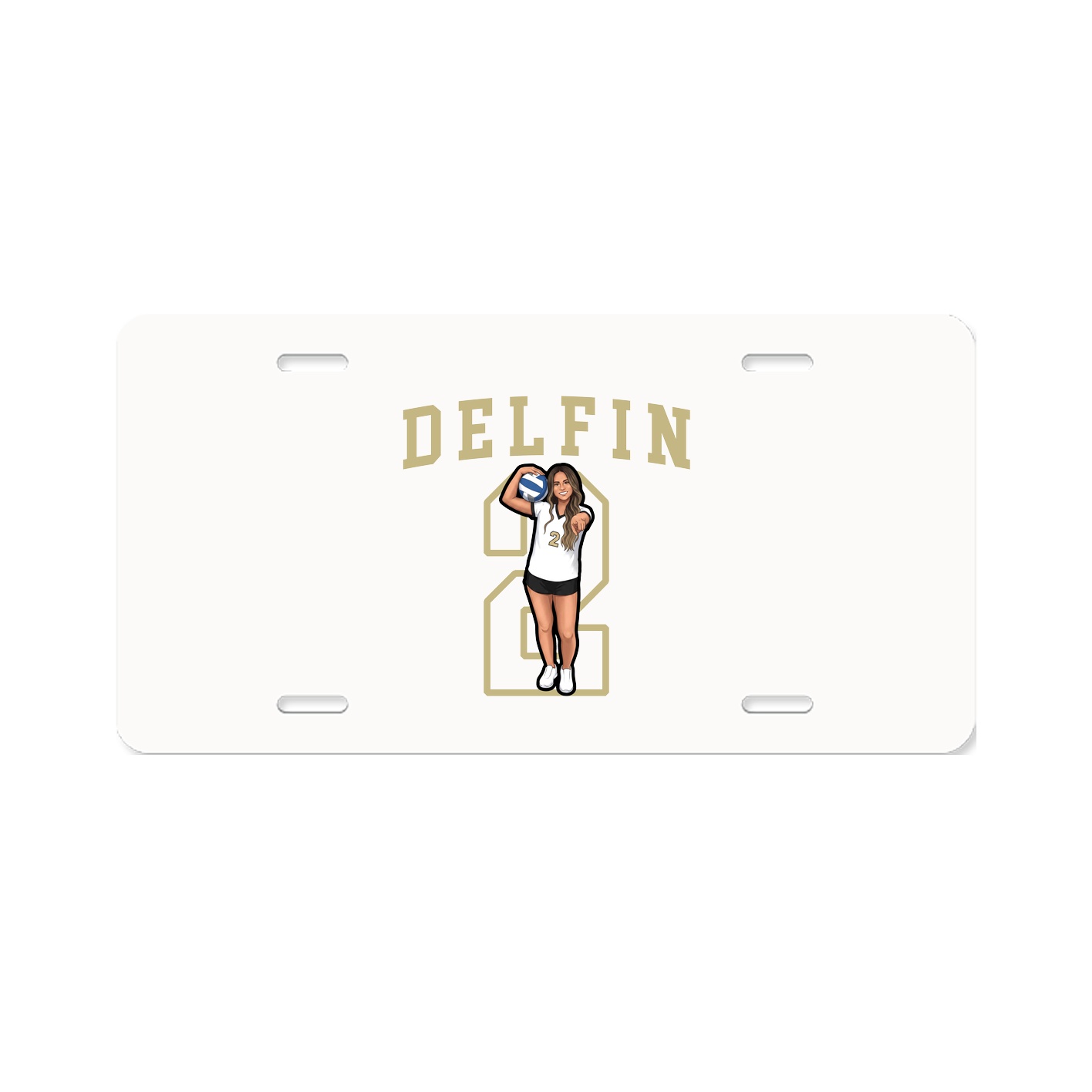 License Plate — Shirsey in Classic