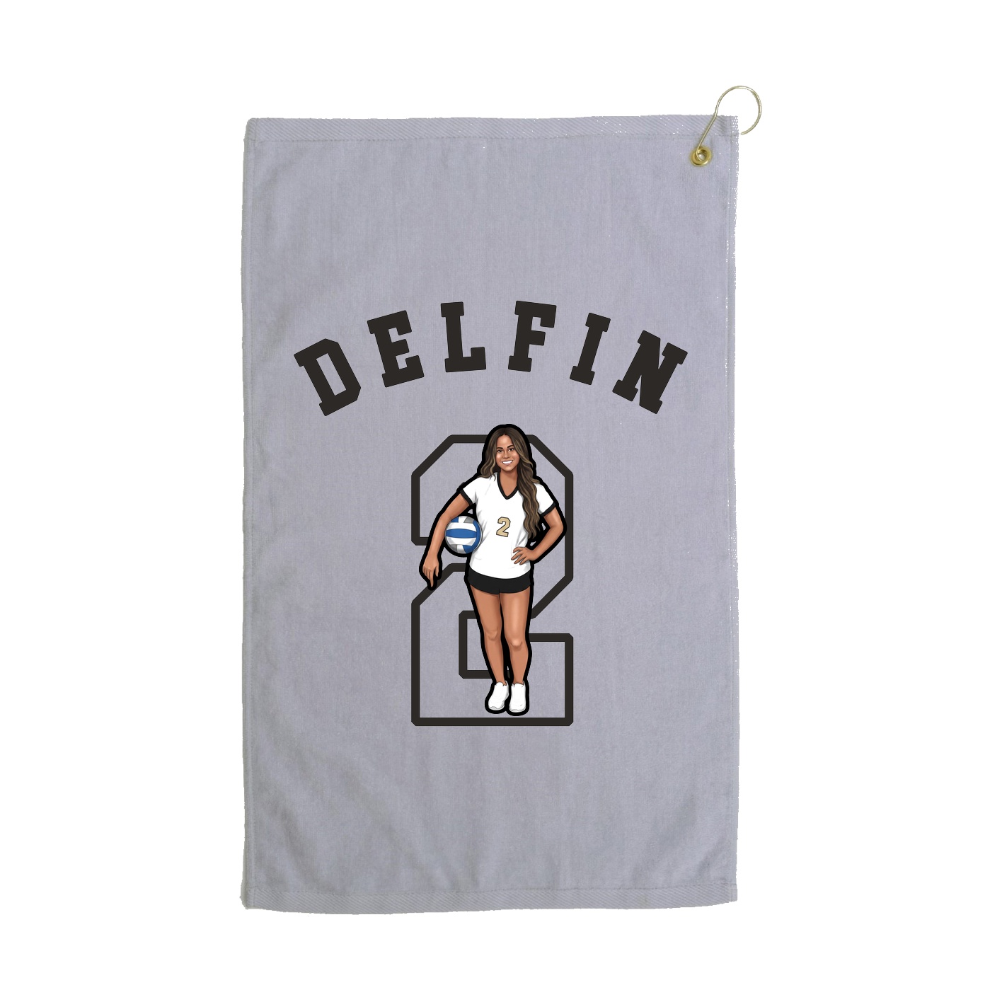 Terry Velour Golf Towel