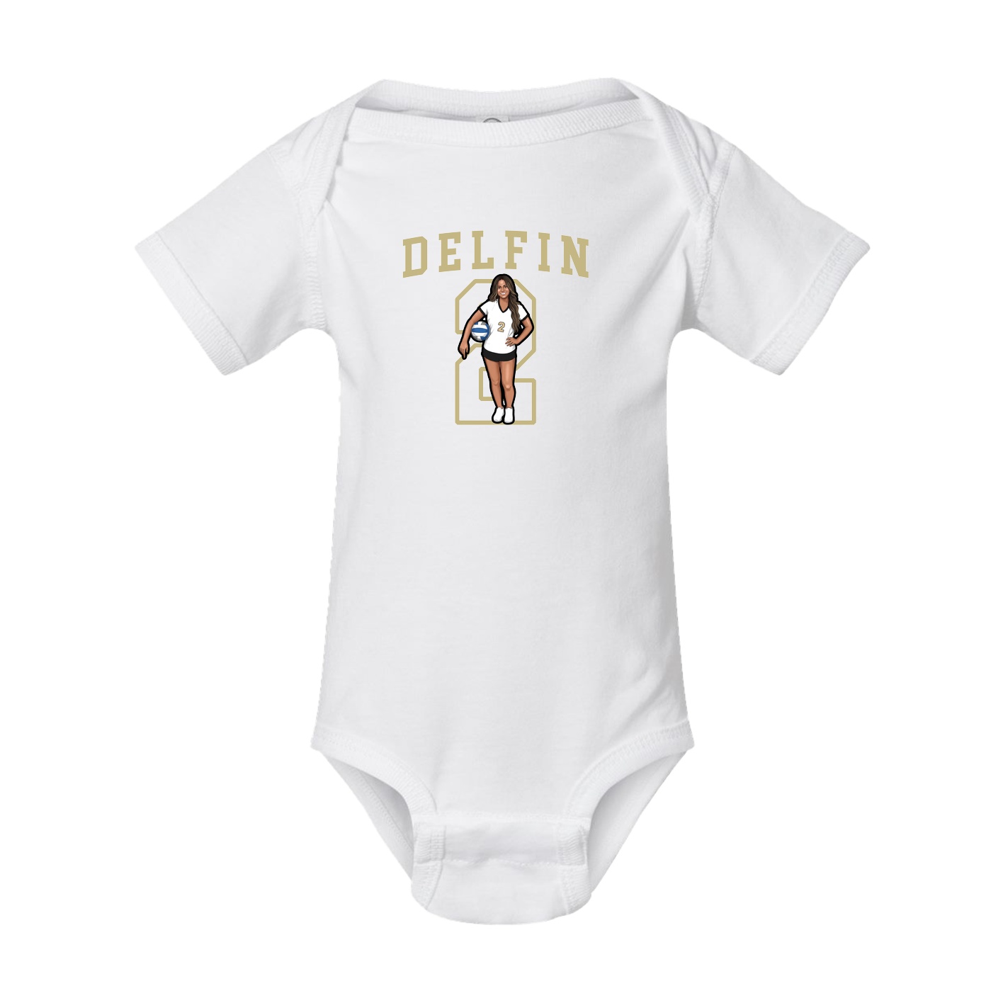 Baby Onesie — Shirsey in White