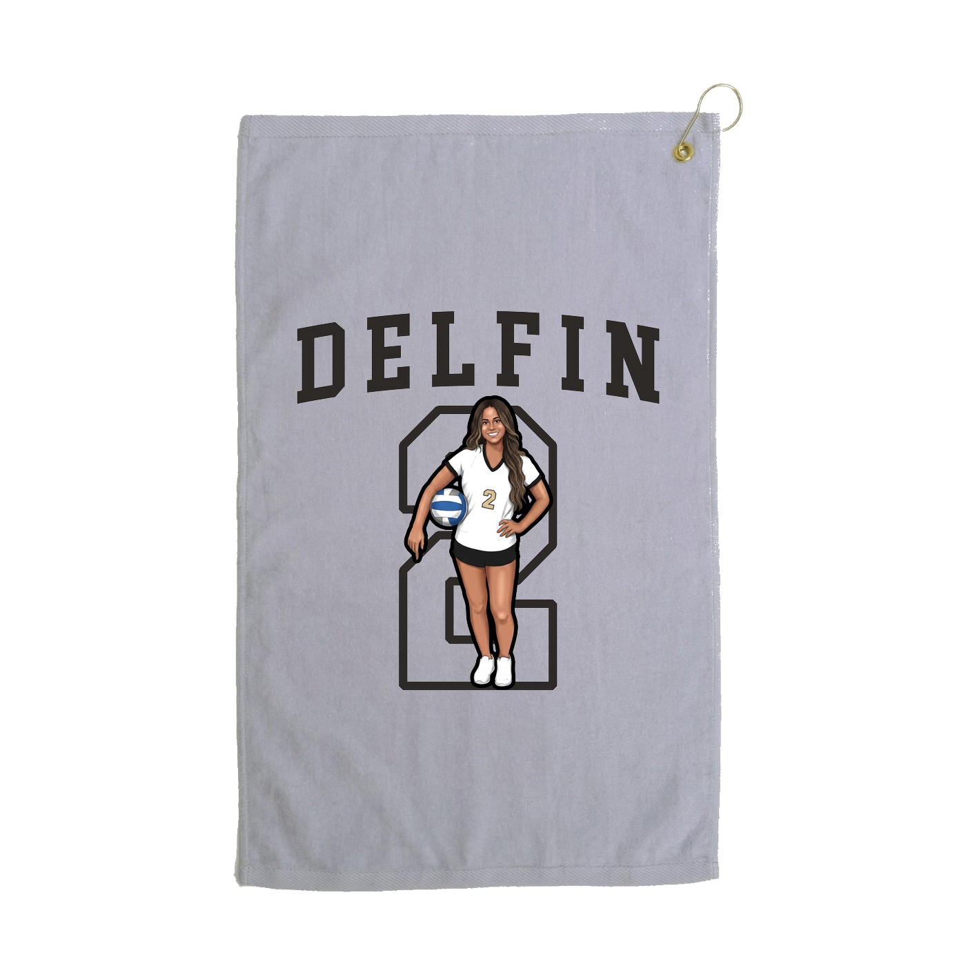 Golf Towel — Shirsey in Grey