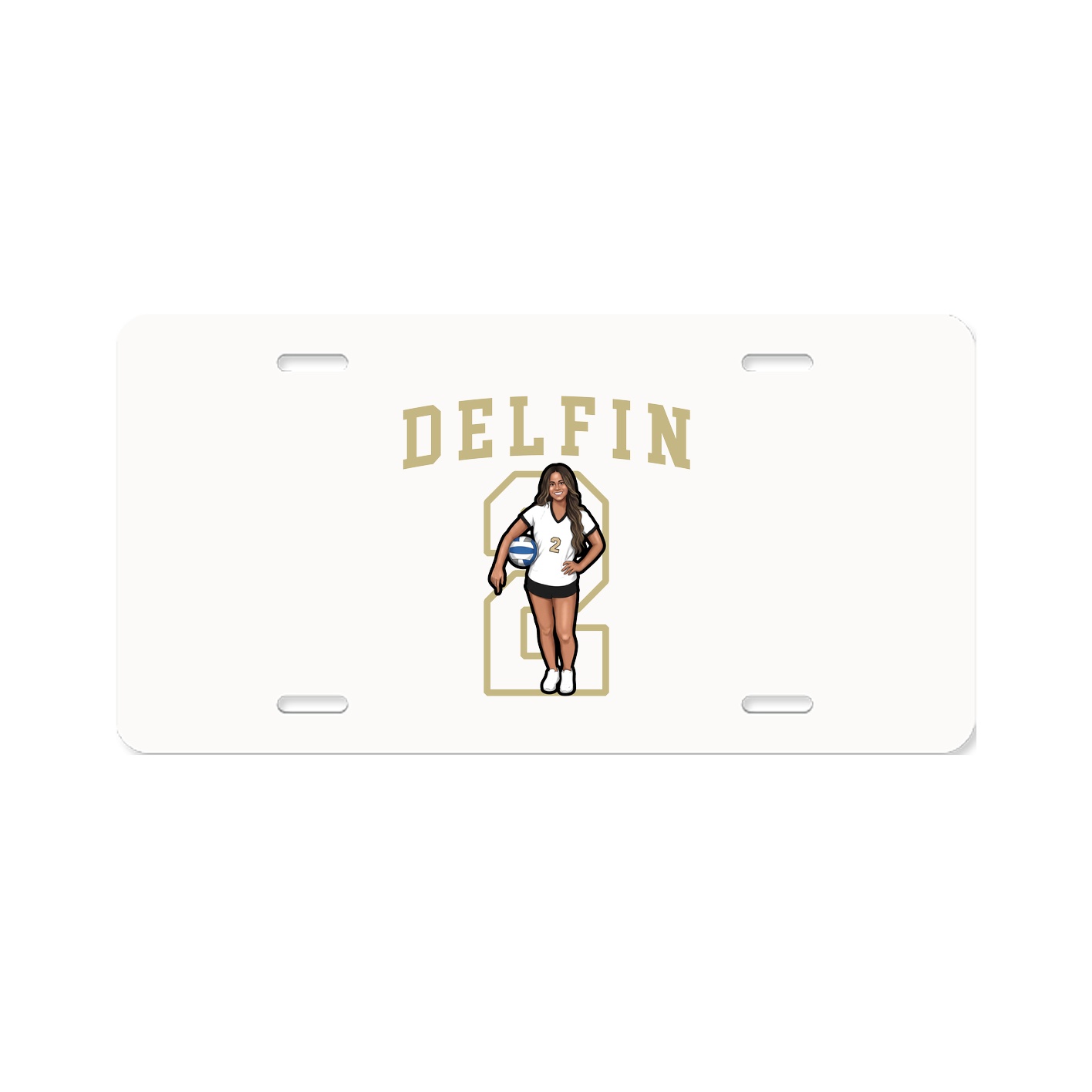 License Plate — Shirsey in Classic