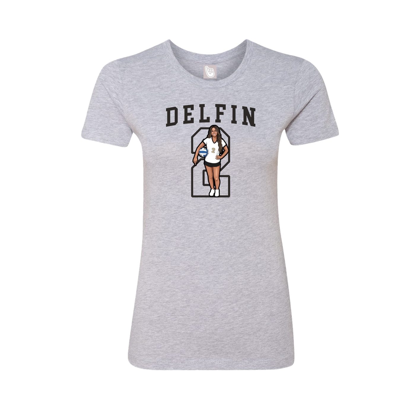 Womens Tee — Shirsey in Grey
