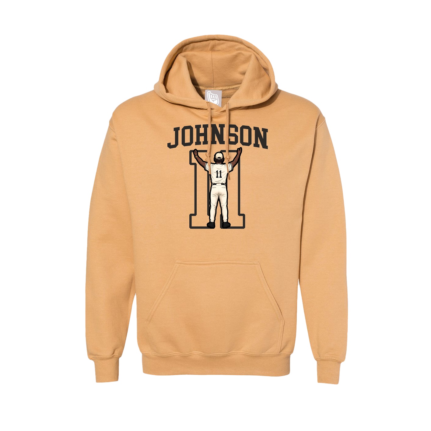 Hoodie — Shirsey in Vegas Gold