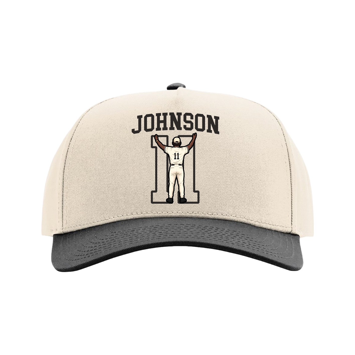 Full Fabric Five-Panel Champ Cap