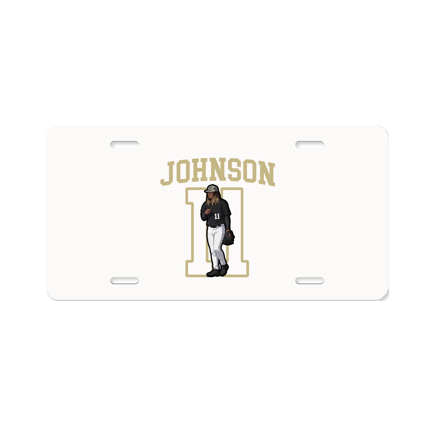 Aluminum License Plate