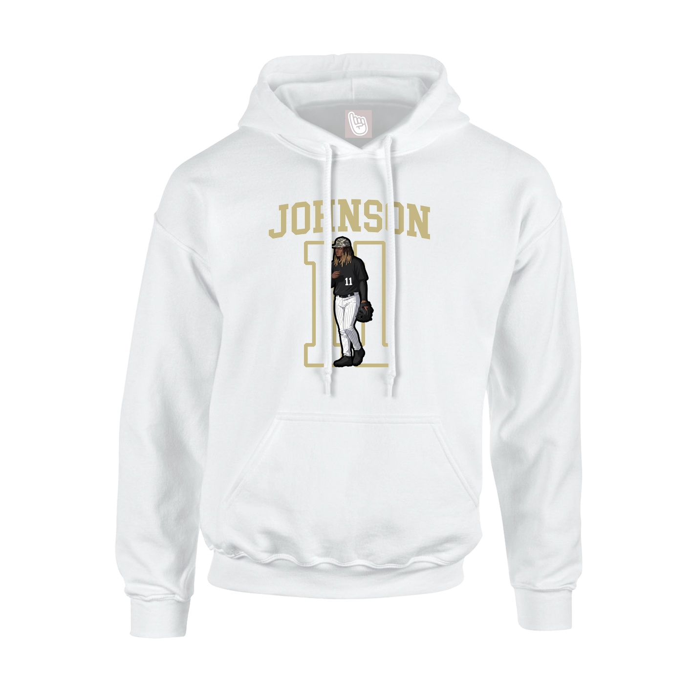 Youth Hoodie — Shirsey in White