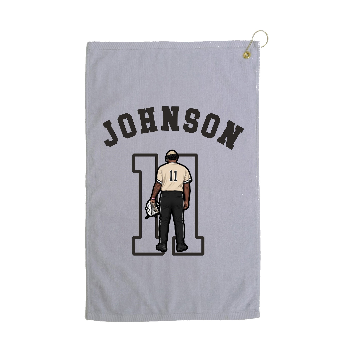 Golf Towel — Shirsey Arch in Grey