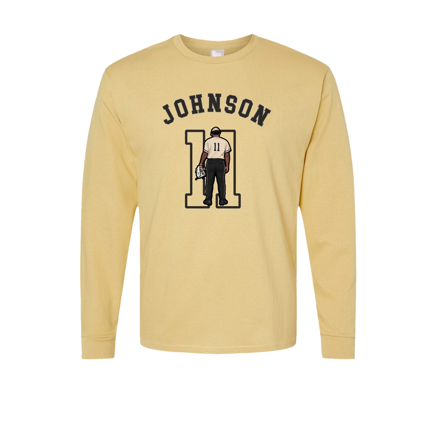 Long Sleeve Tee — Shirsey Arch in Vegas Gold