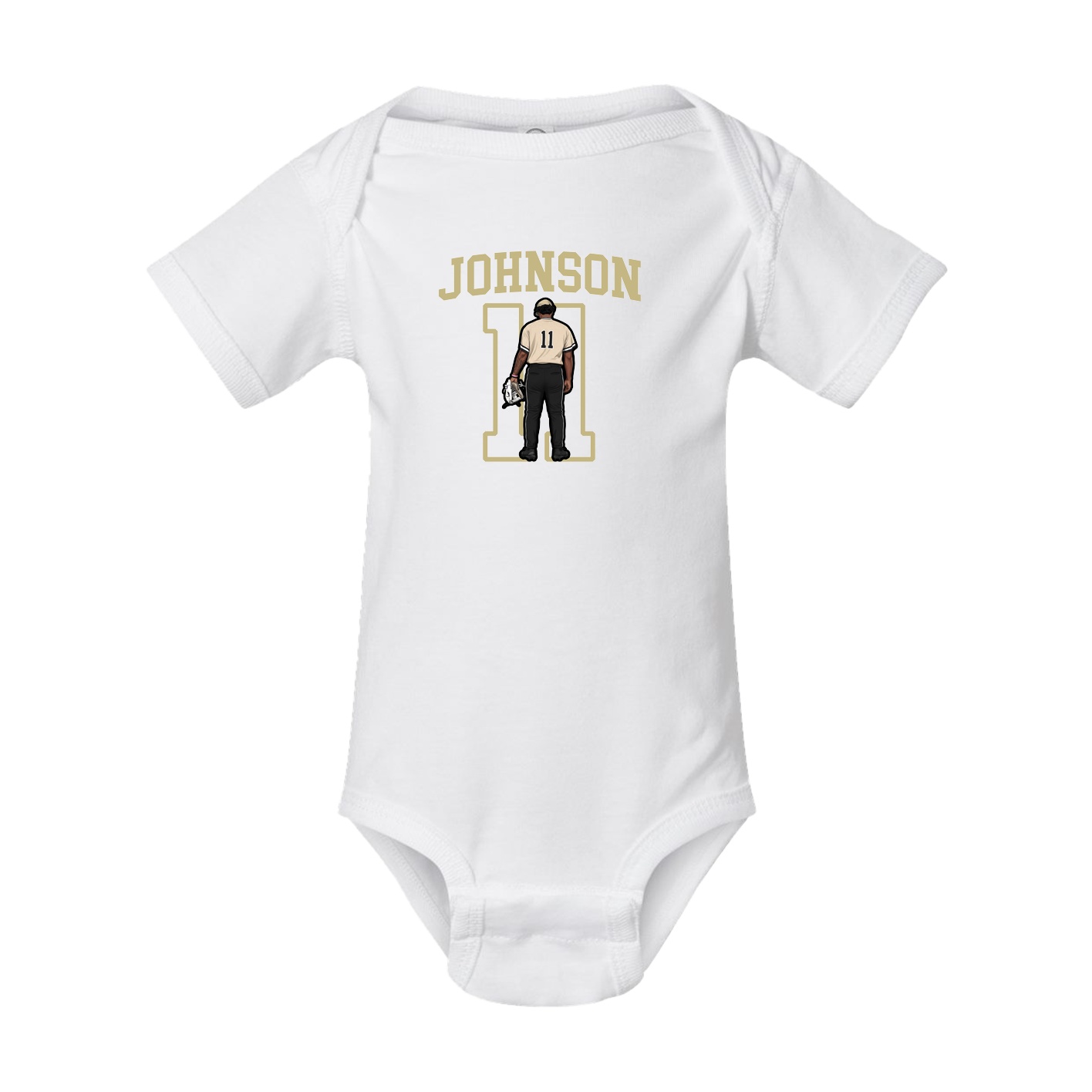 Baby Onesie — Shirsey in White