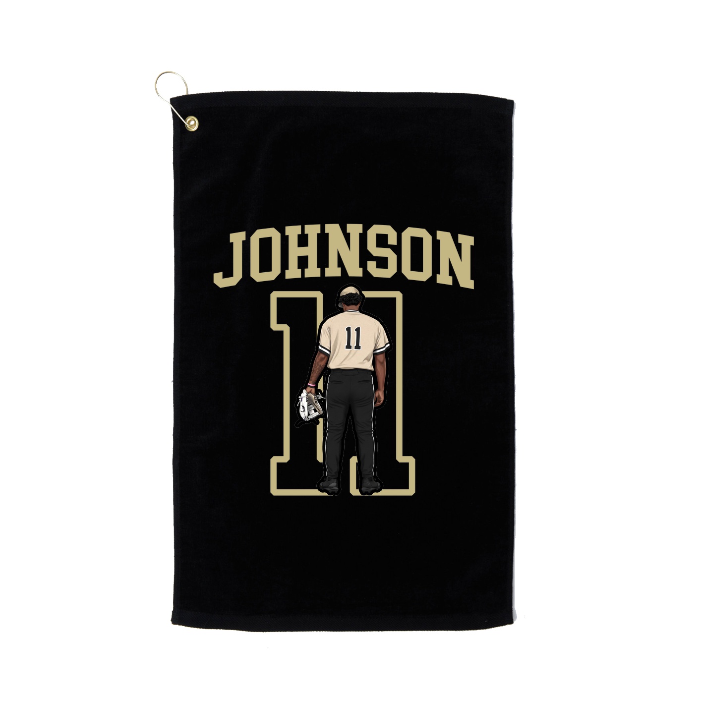 Golf Towel — Shirsey in Black