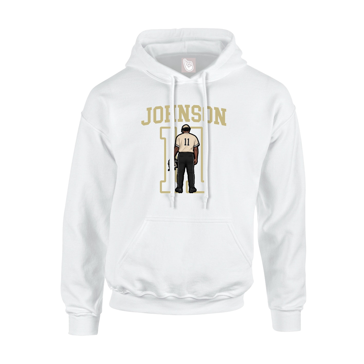 Hoodie — Shirsey in White