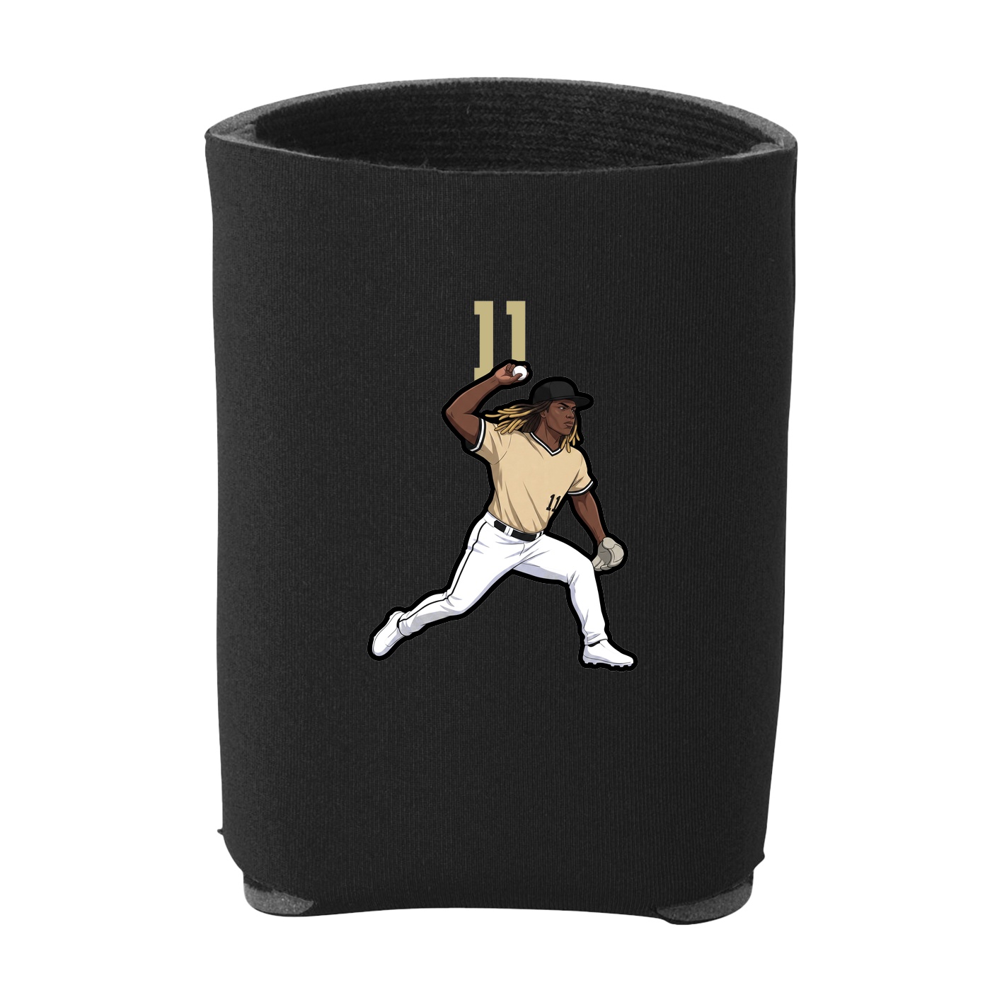Can Holder — Number Top in Black