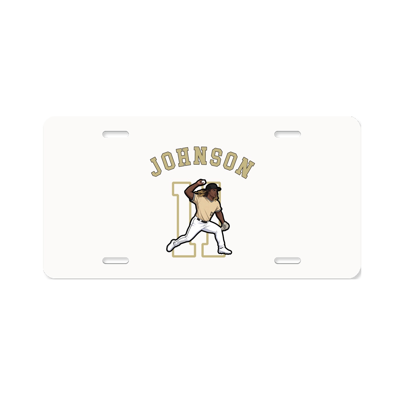 License Plate — Shirsey Arch in Classic
