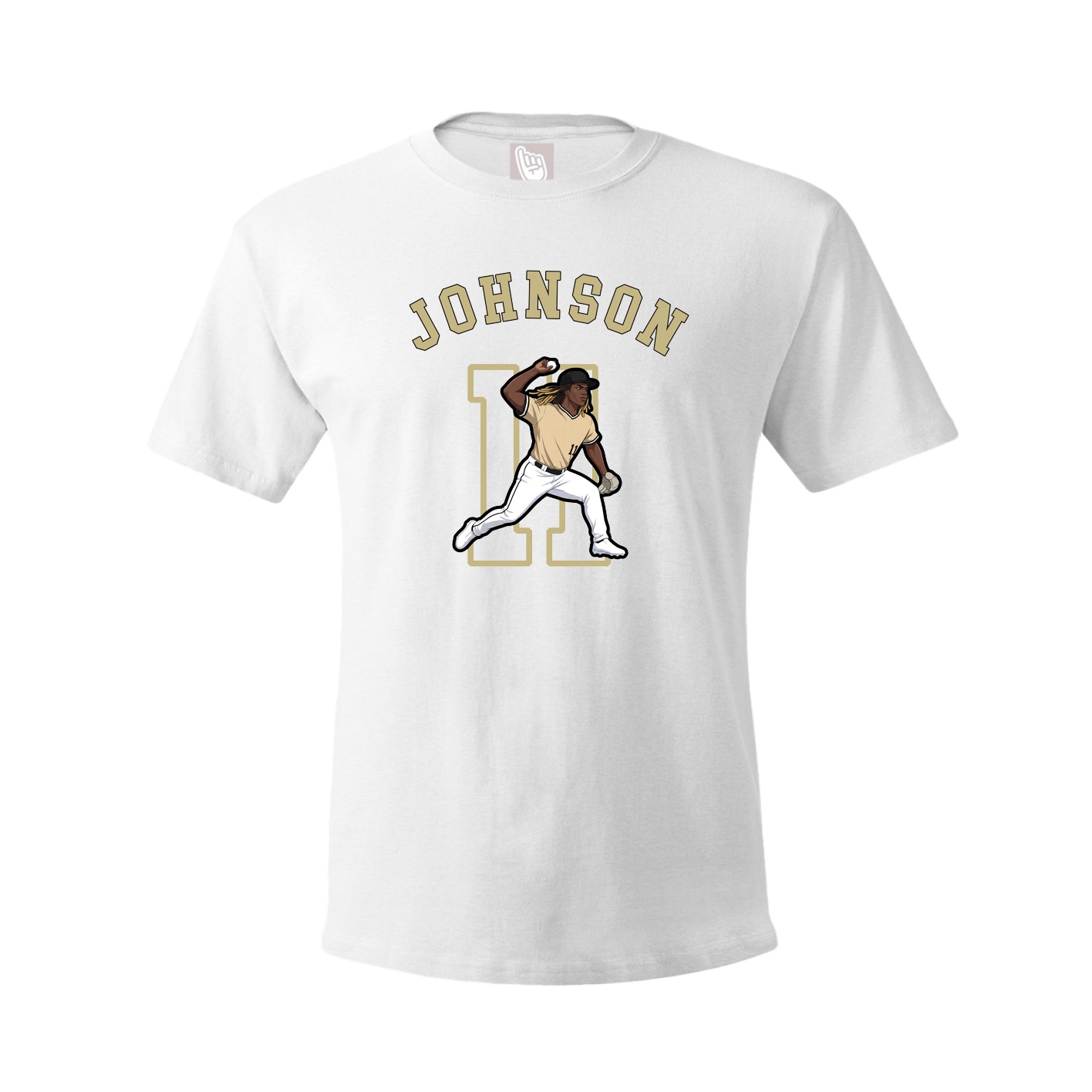 Youth Tee — Shirsey Arch in White