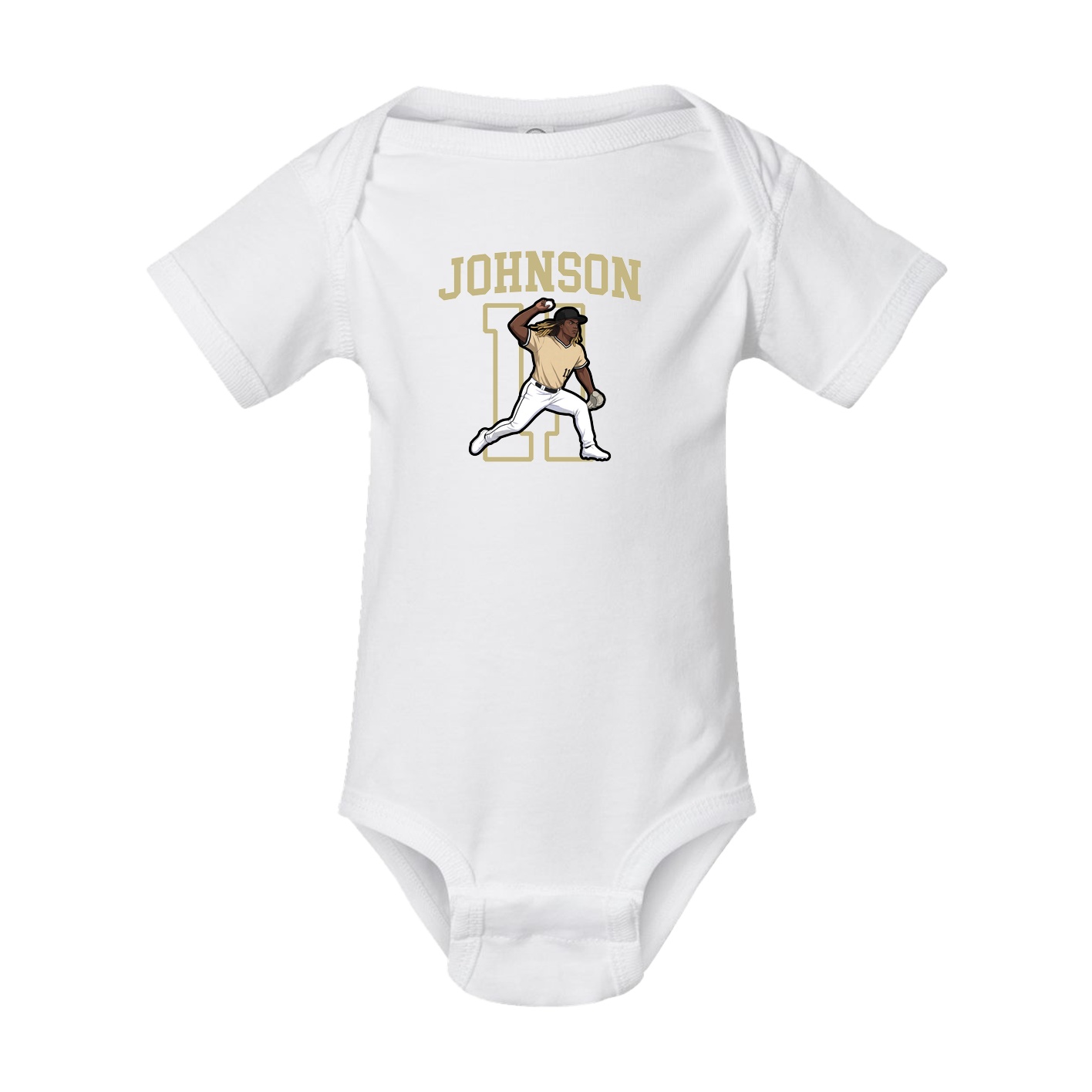 Baby Onesie — Shirsey in White