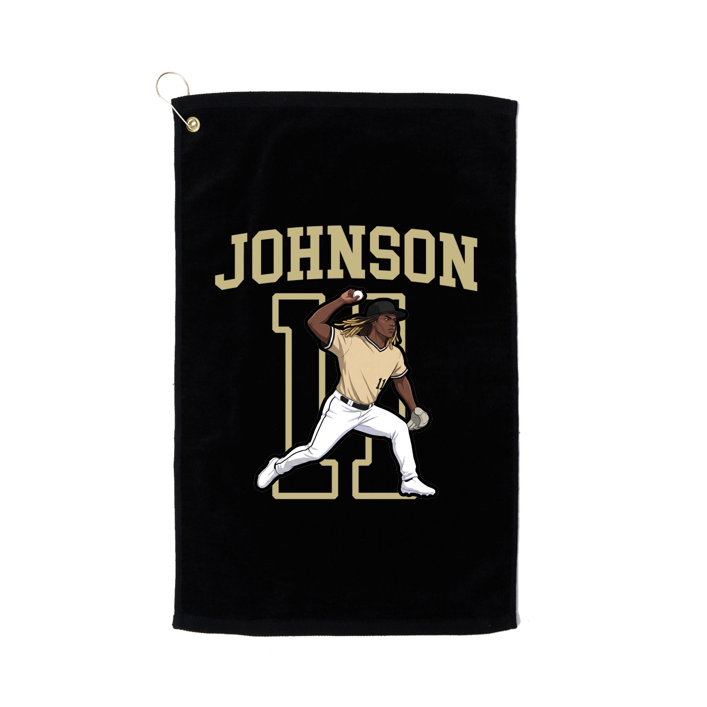 Golf Towel — Shirsey in Black