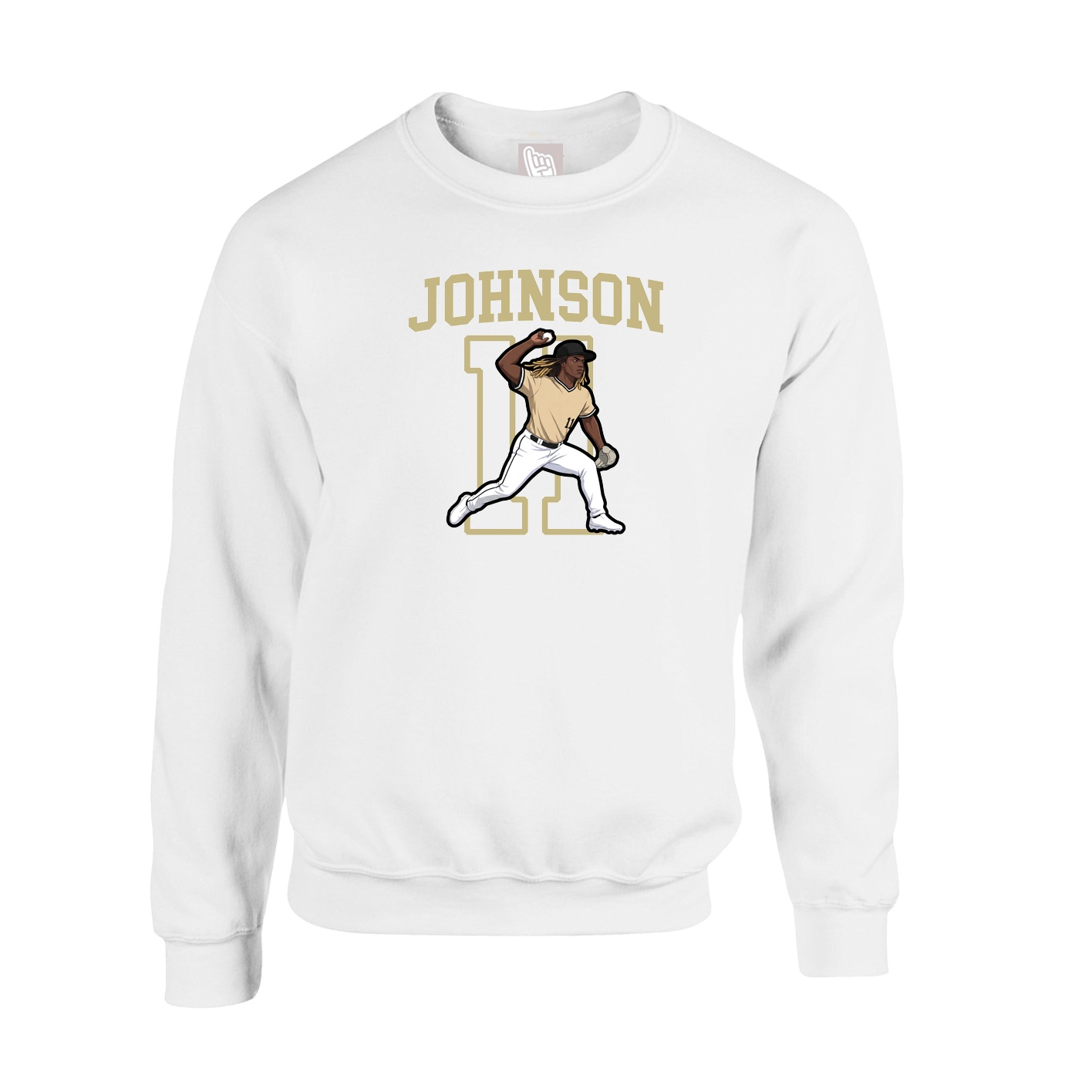 Fleece Crew — Shirsey in White
