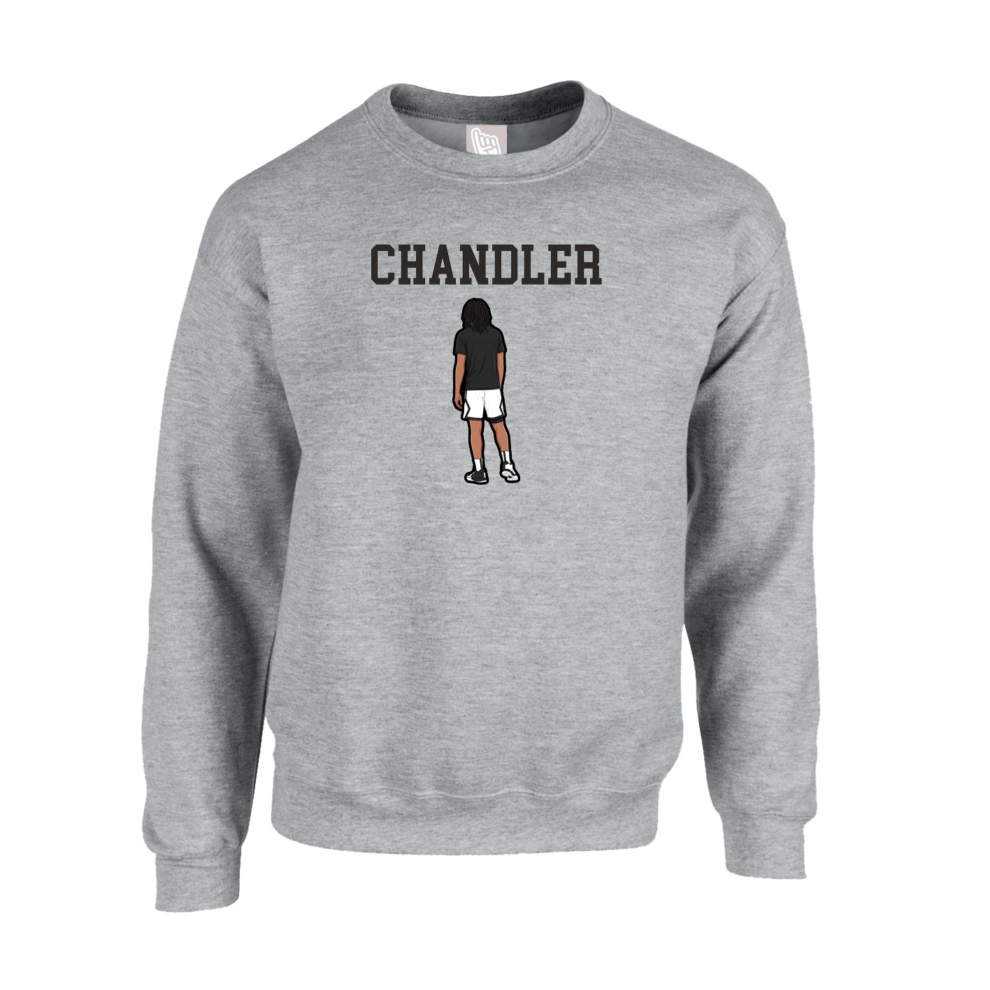 Fleece Crew — Shirsey in Grey