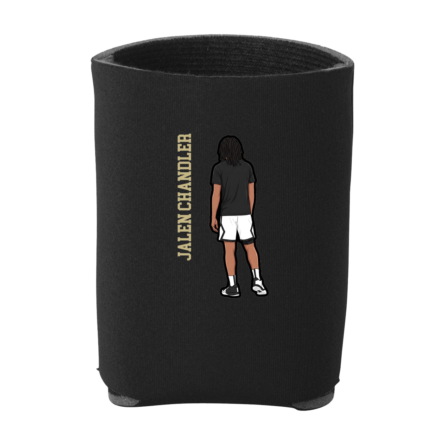 Can Holder — Name Vertical in Black