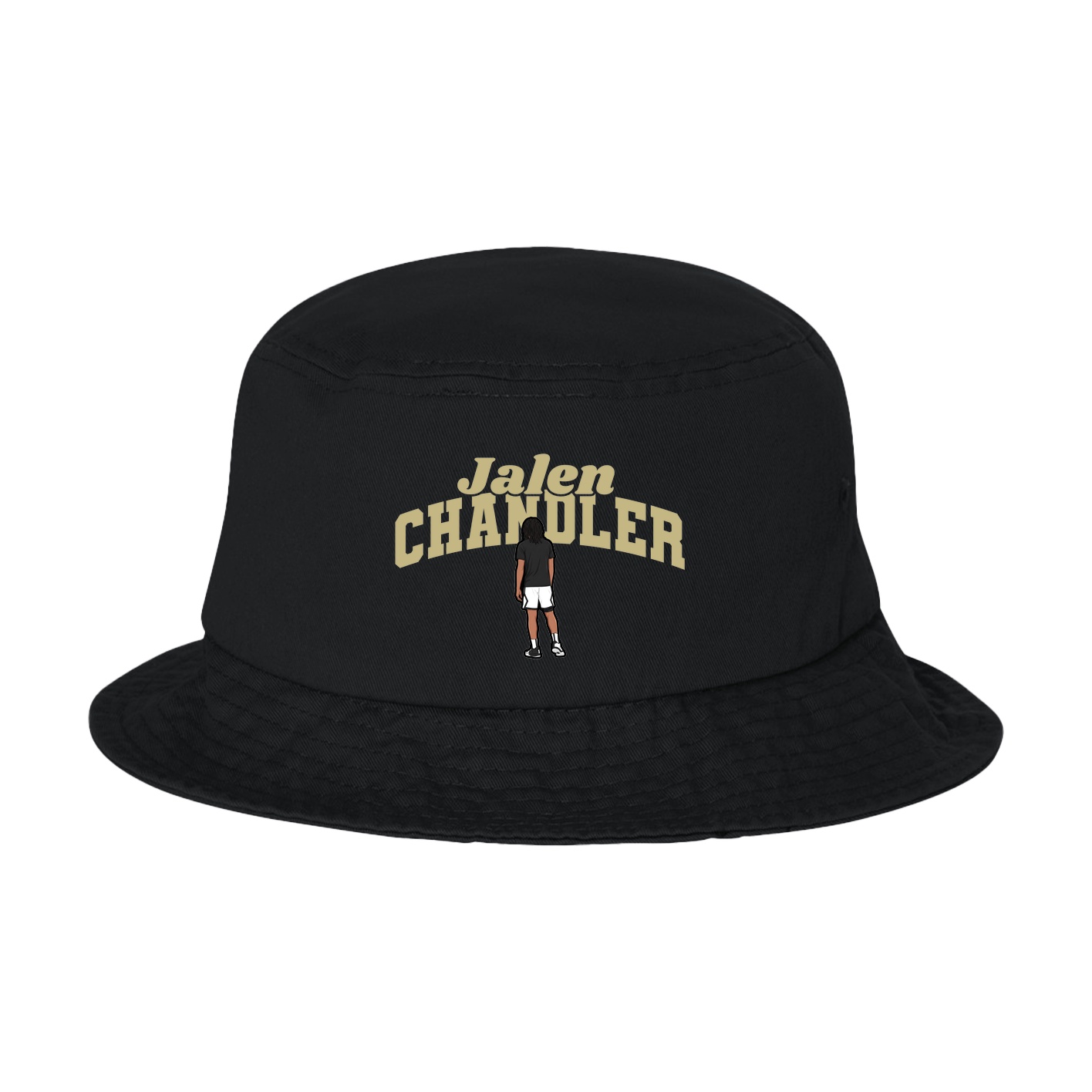 Bucket Cap — Signature Arch in Black