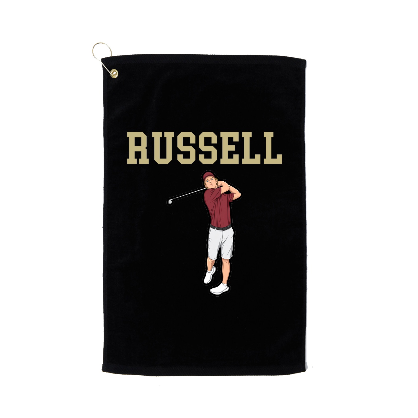 Golf Towel — Shirsey in Black