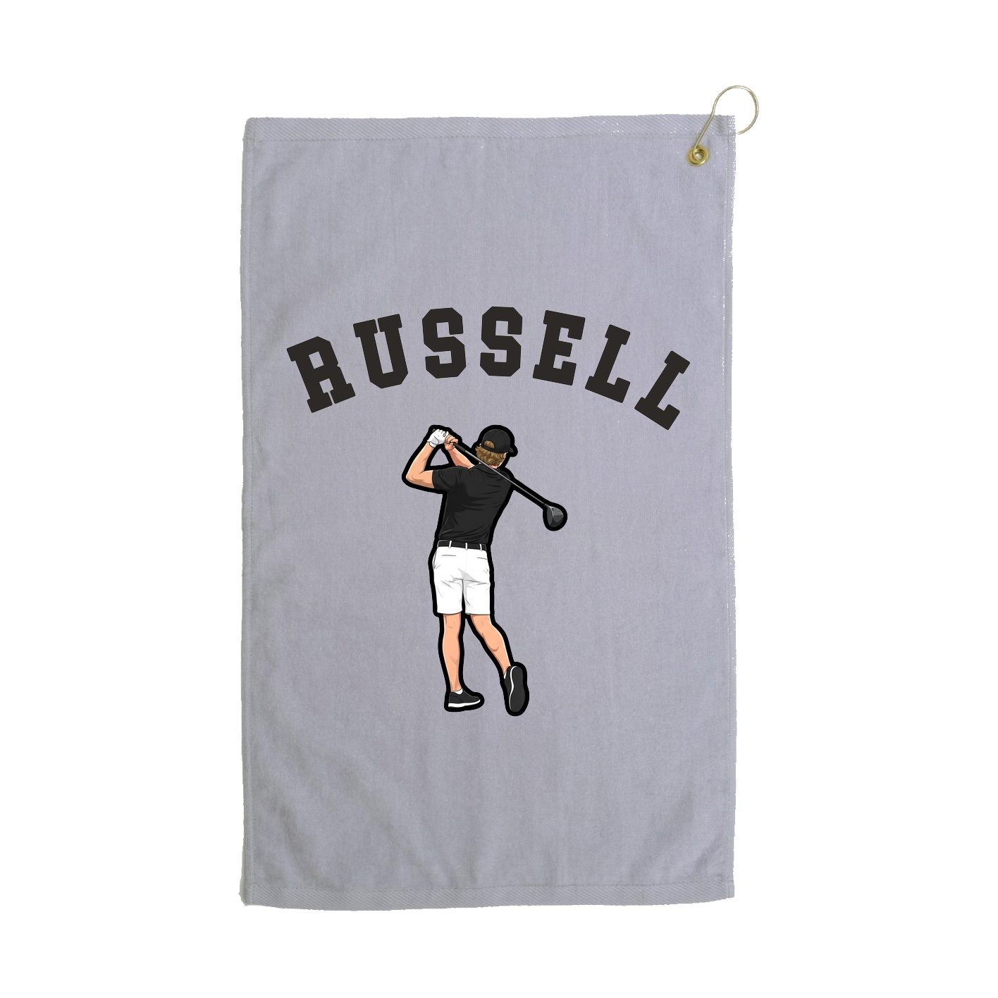 Golf Towel — Shirsey Arch in Grey