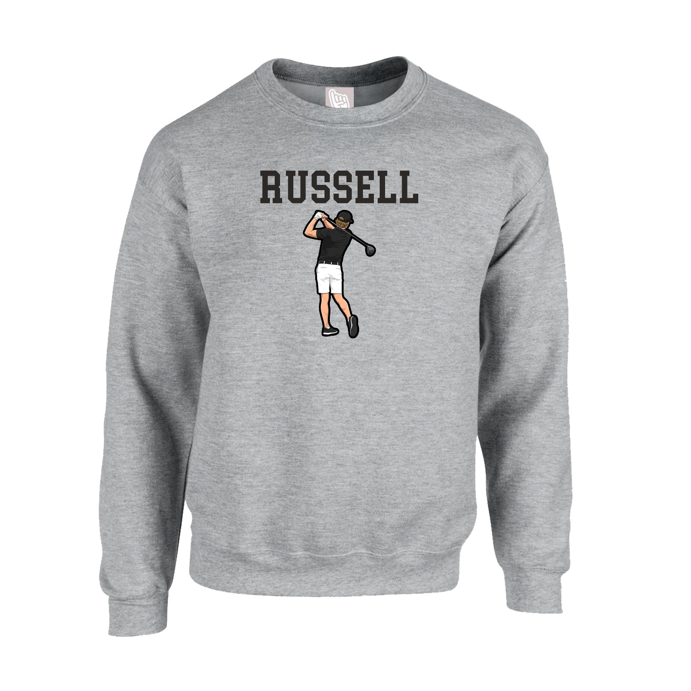 Fleece Crew — Shirsey in Grey