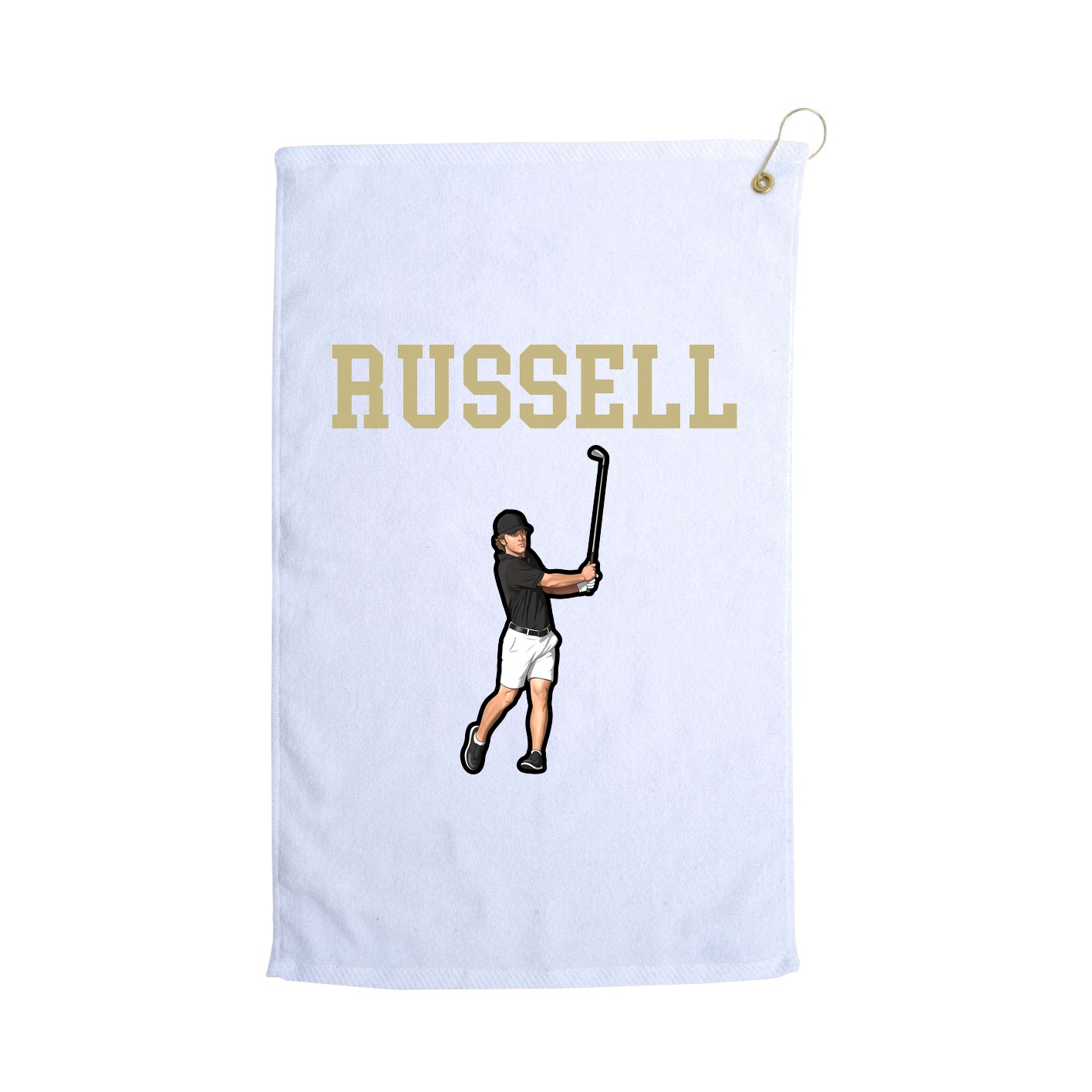 Golf Towel — Shirsey in White