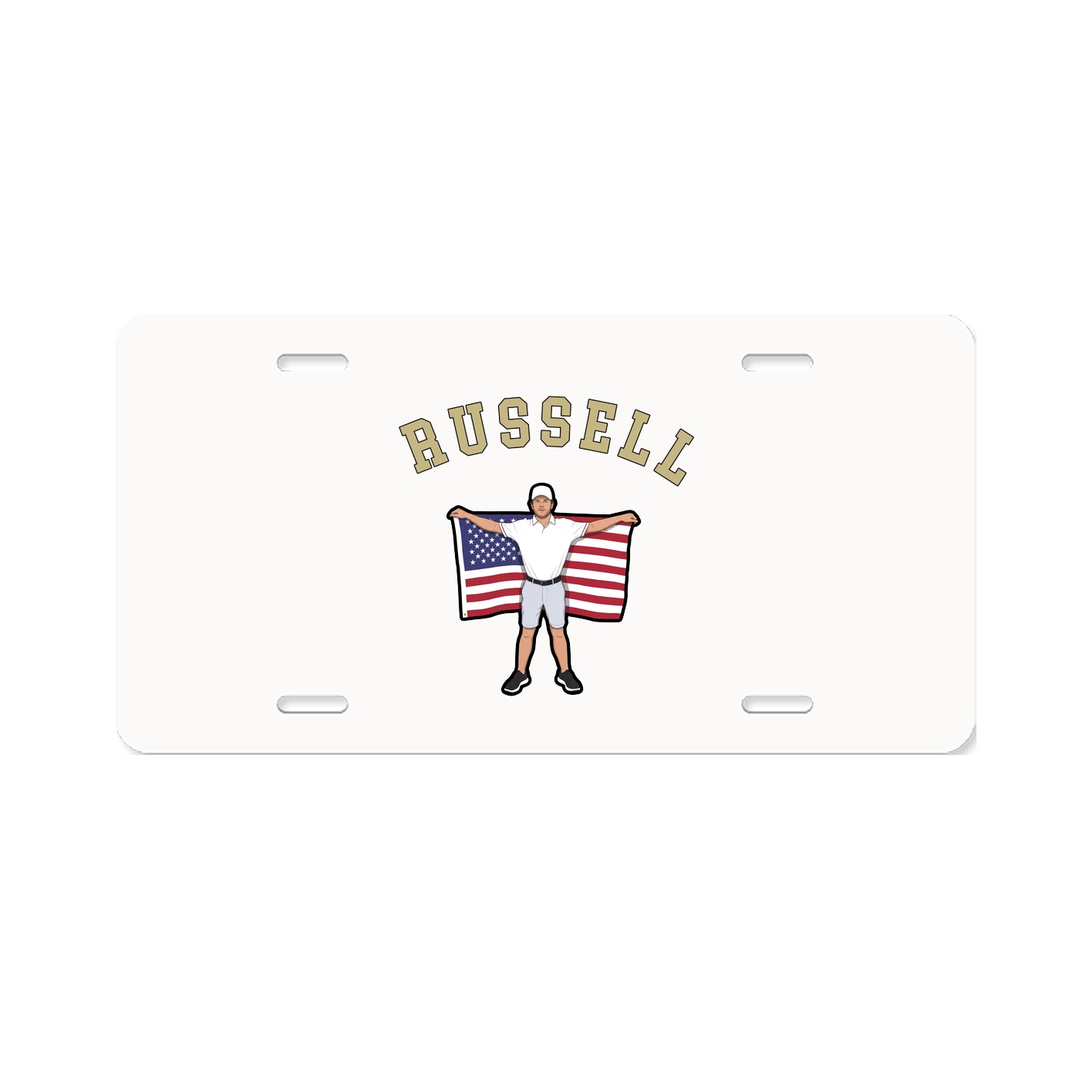 License Plate — Shirsey Arch in Classic