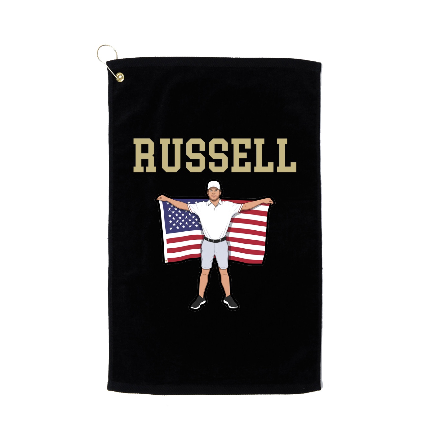 Golf Towel — Shirsey in Black