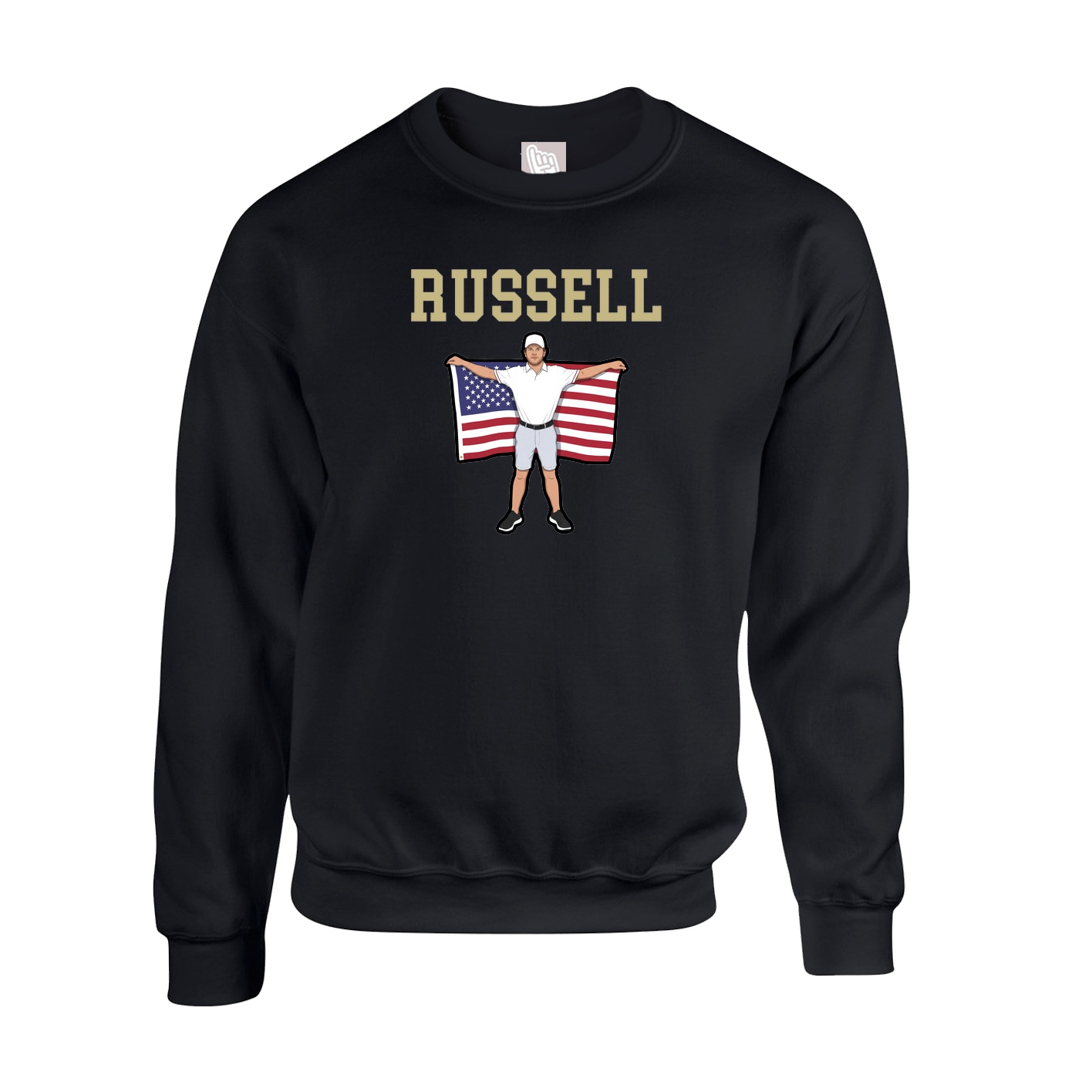 Fleece Crew — Shirsey in Black