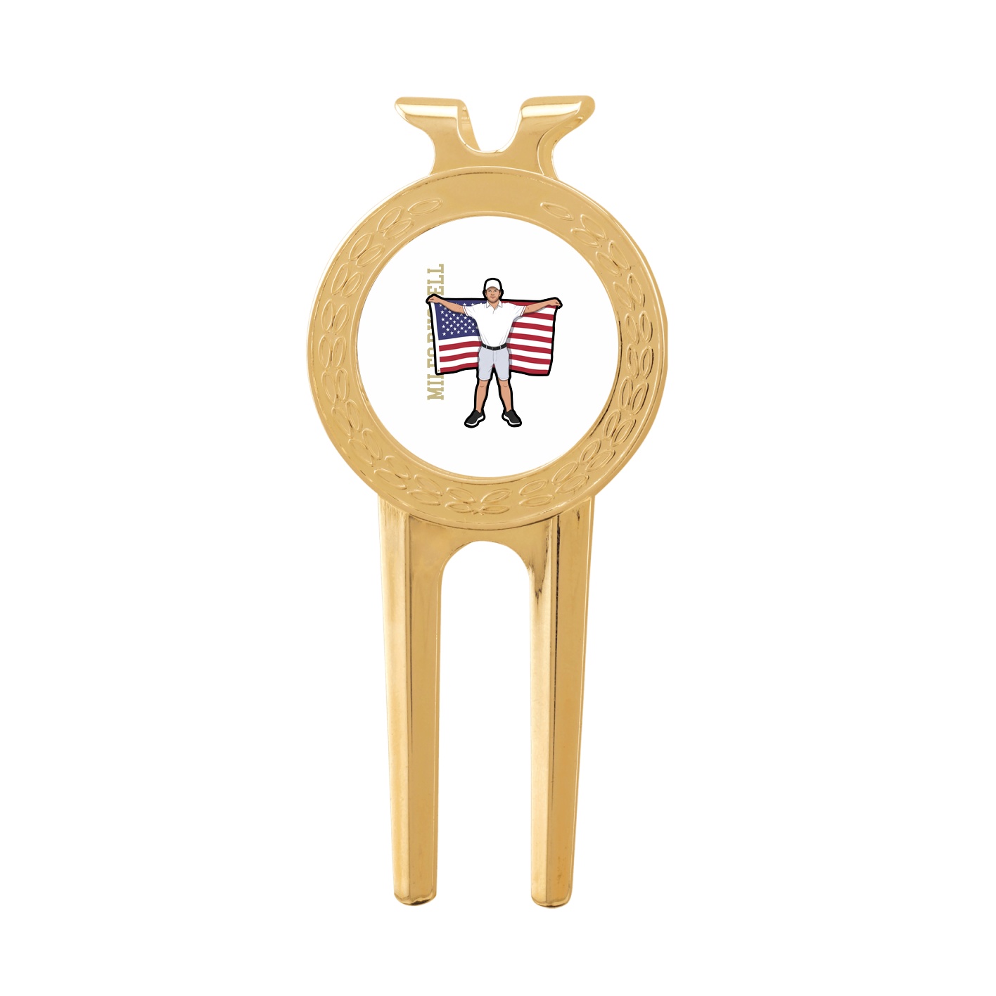 Divot Tool with Ball Marker — Name Vertical in Classic