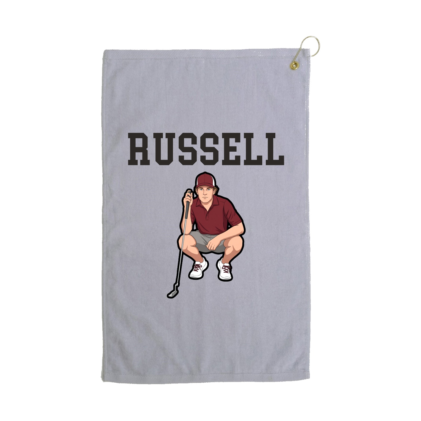 Golf Towel — Shirsey in Grey