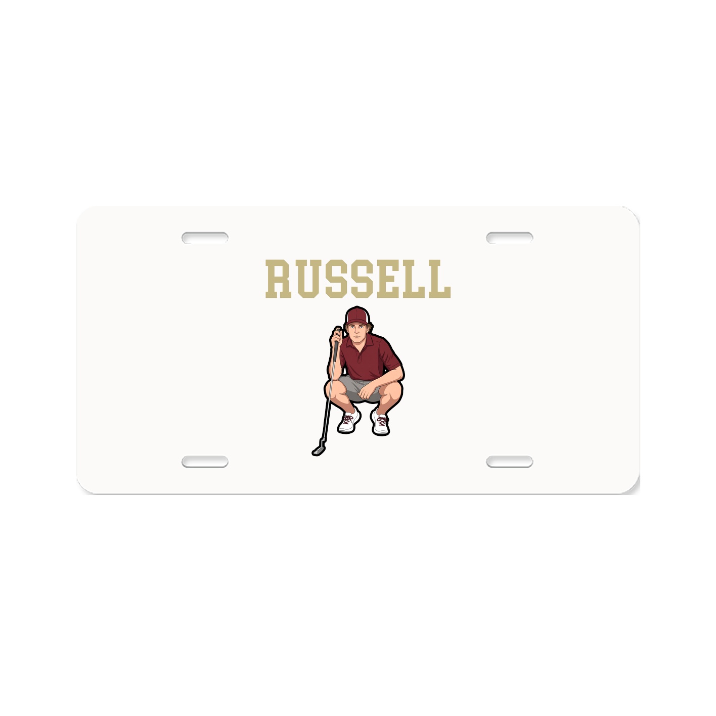 License Plate — Shirsey in Classic