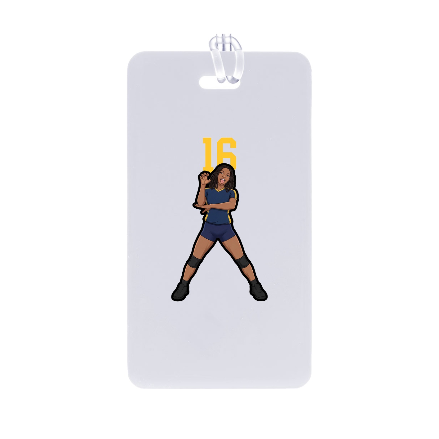 Bag Tag — Number Top in Classic