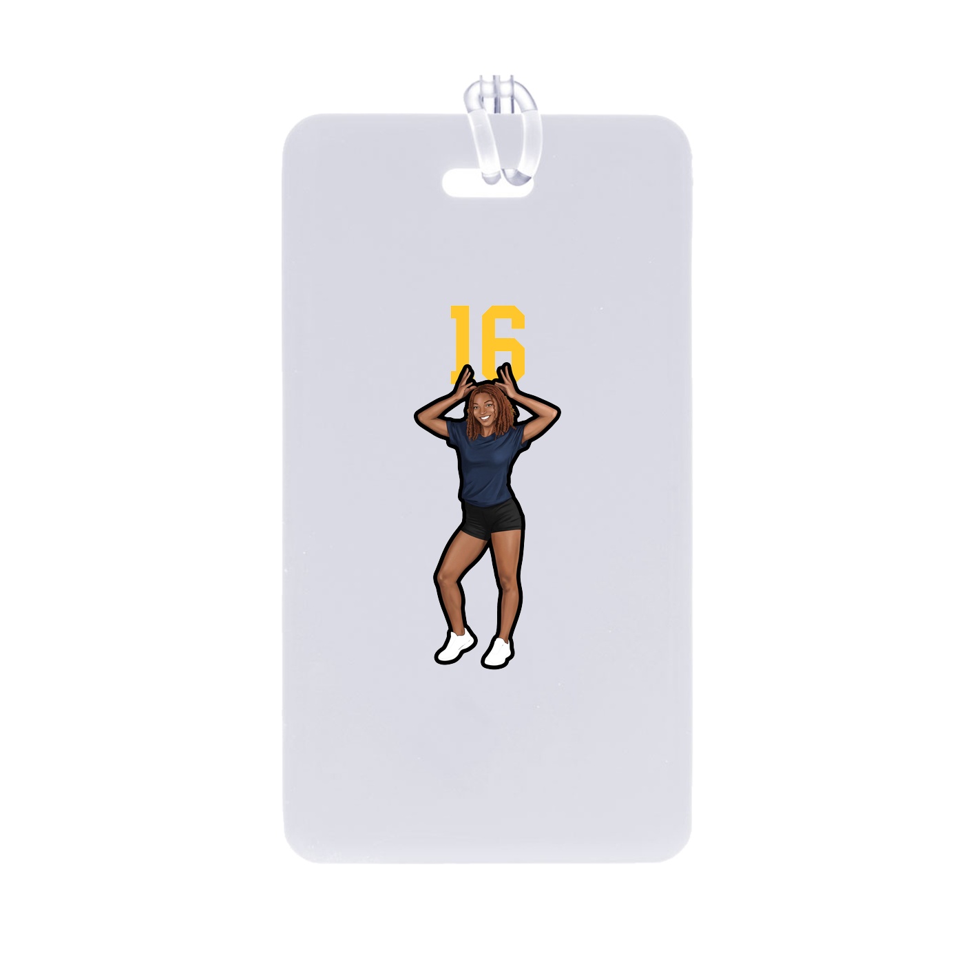 Bag Tag — Number Top in Classic