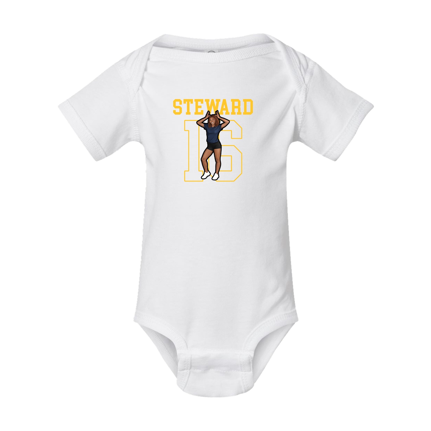 Baby Onesie — Shirsey in White
