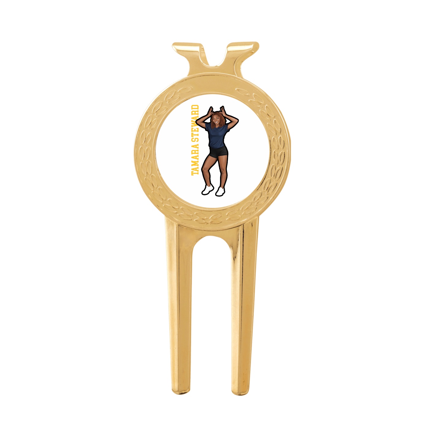 Divot Tool with Ball Marker — Name Vertical in Classic